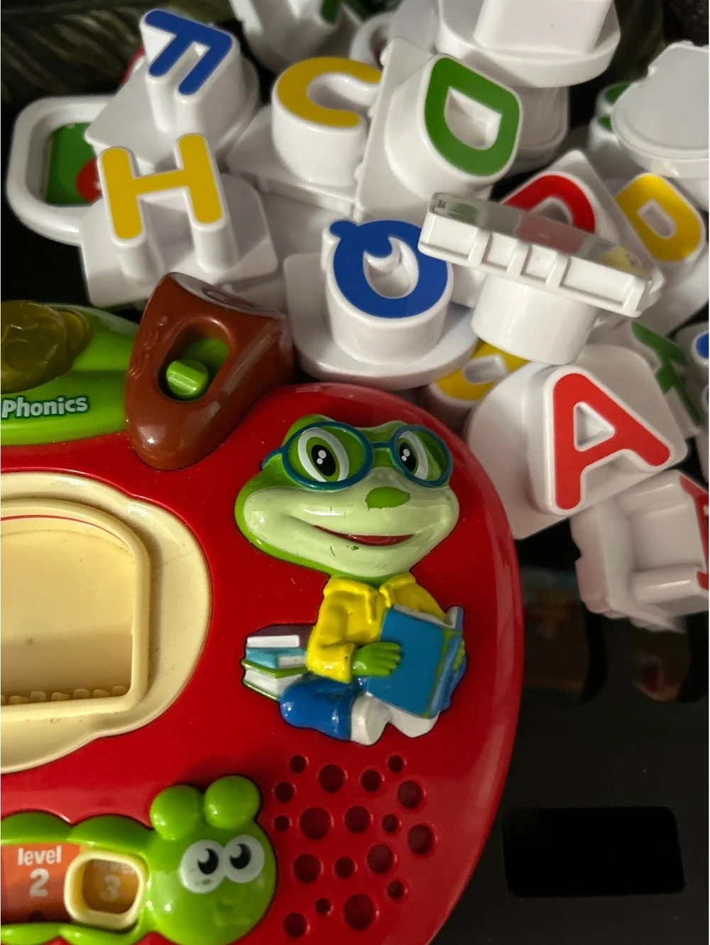 LeapFrog Alphabet Apple Learning Toy with Letter Stamps